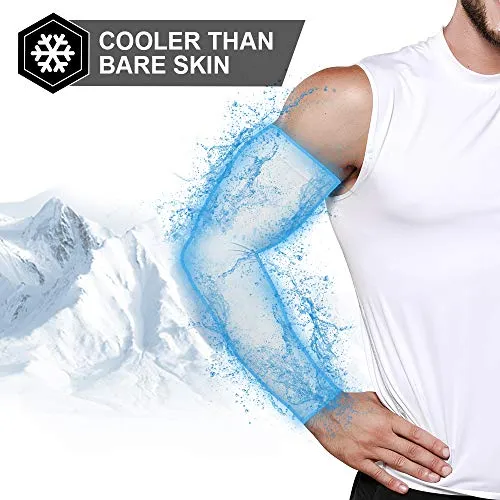 2 Pairs Sun UV Protection Cooling Arm Sleeves for Men & Women, UPF 50 Arm Cover