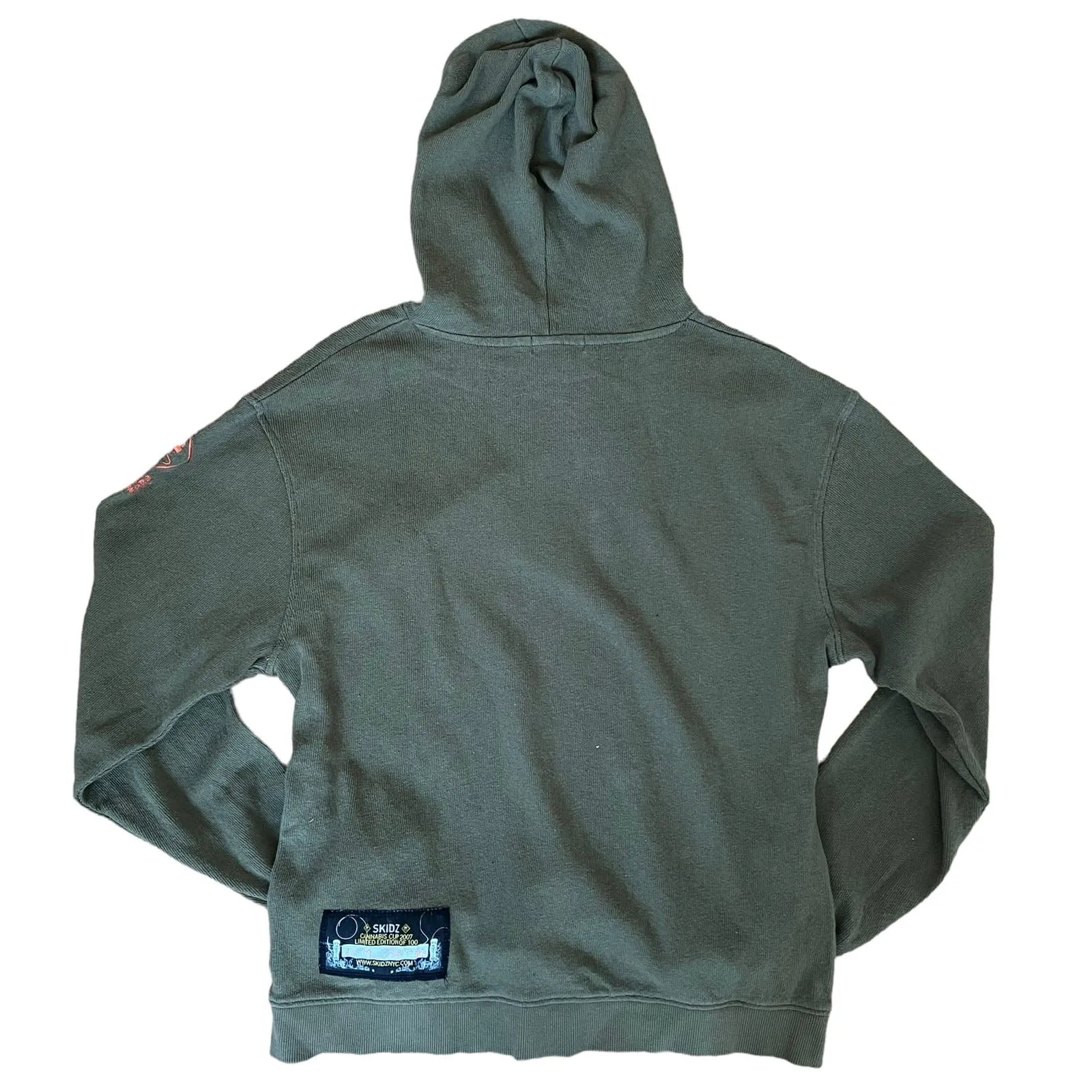 2007 Cannabis Cup Amsterdam Hoodie - Dark Green