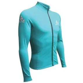 421617430  ~ 2P THERMAL ZIPTOP L/SLEEVE AQUA