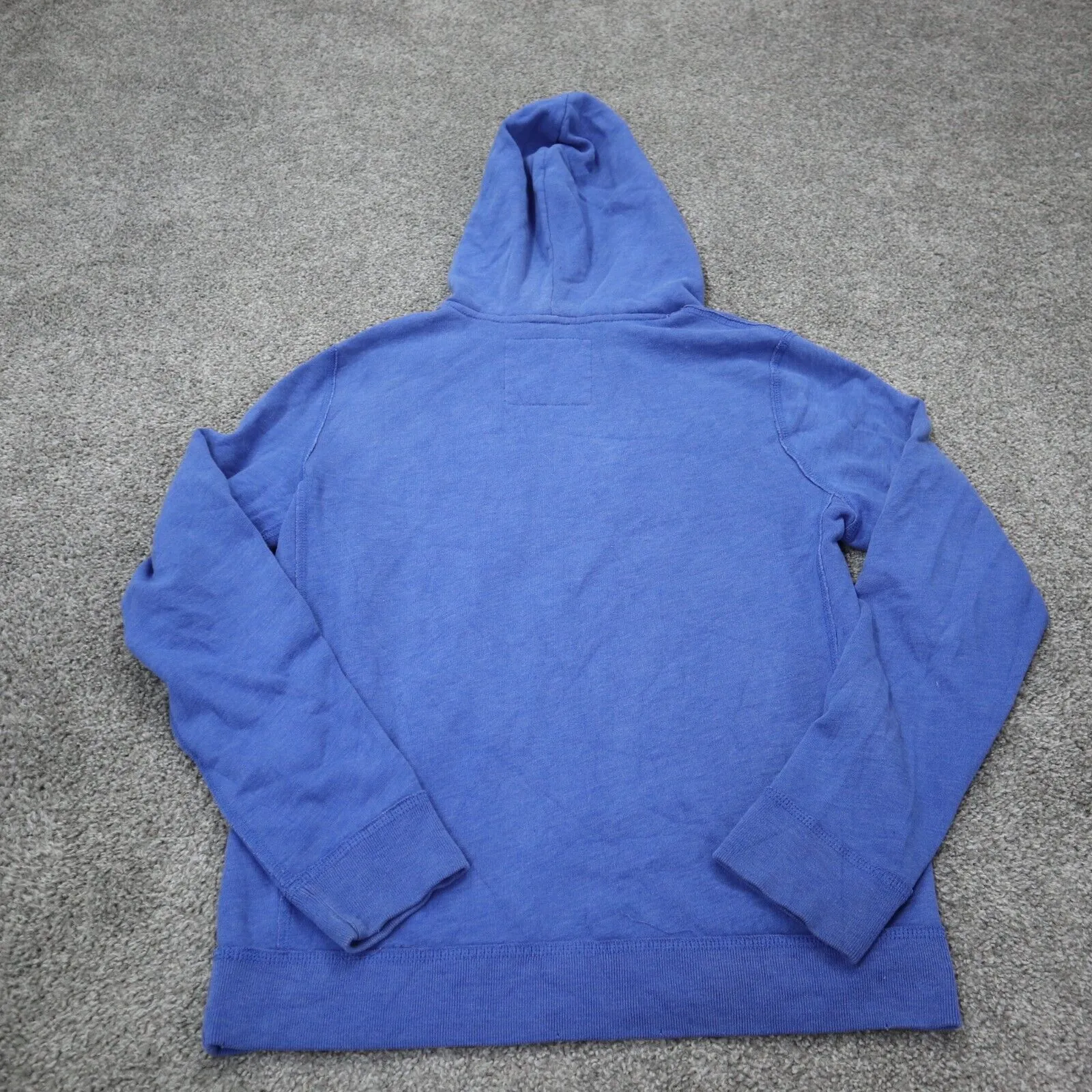 Abercrombie & Fitch Womens Hoodies Activewear Logo  Long Sleeves Blue Size S