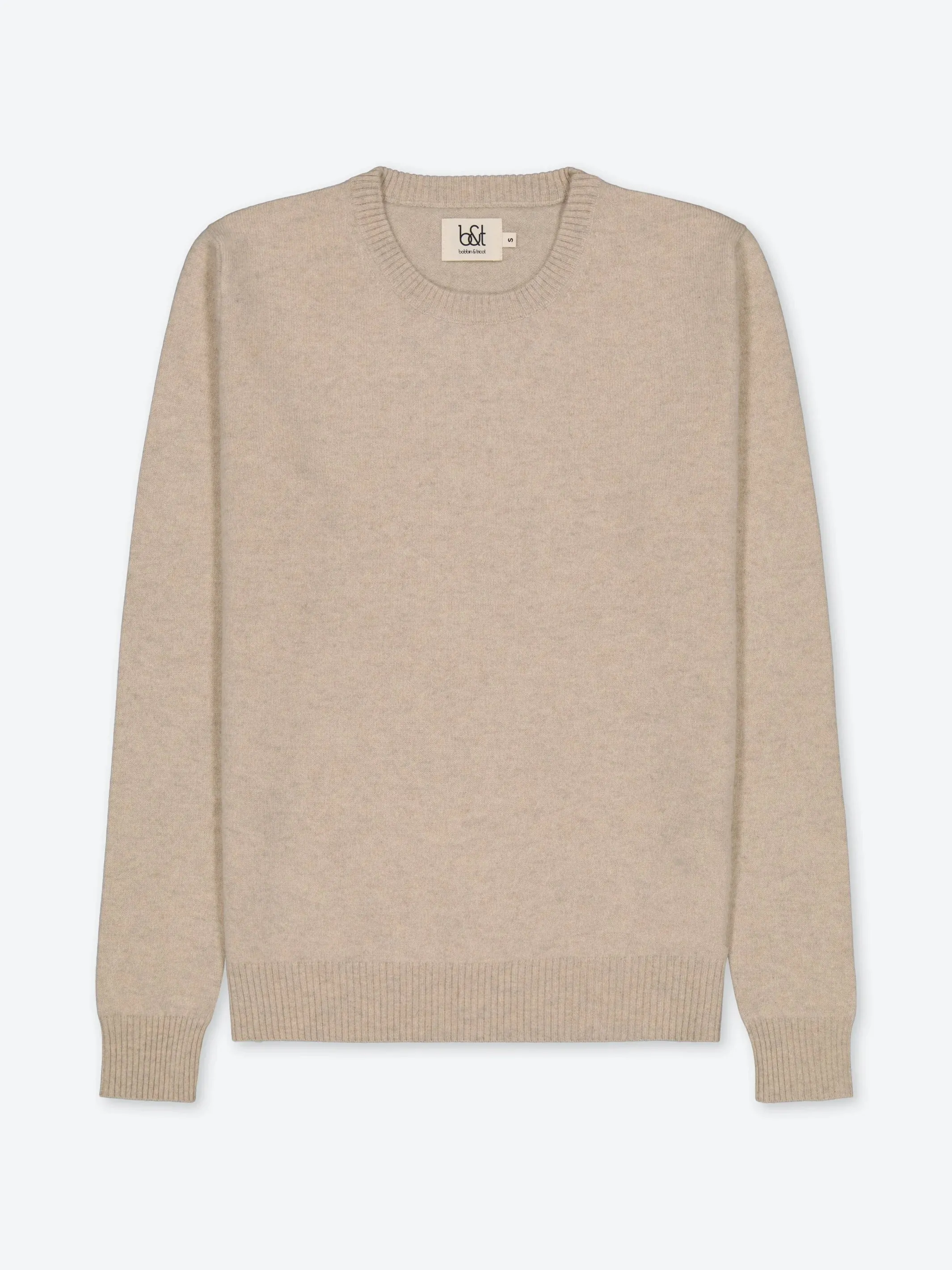 Adult Cashmere Sweater Beige