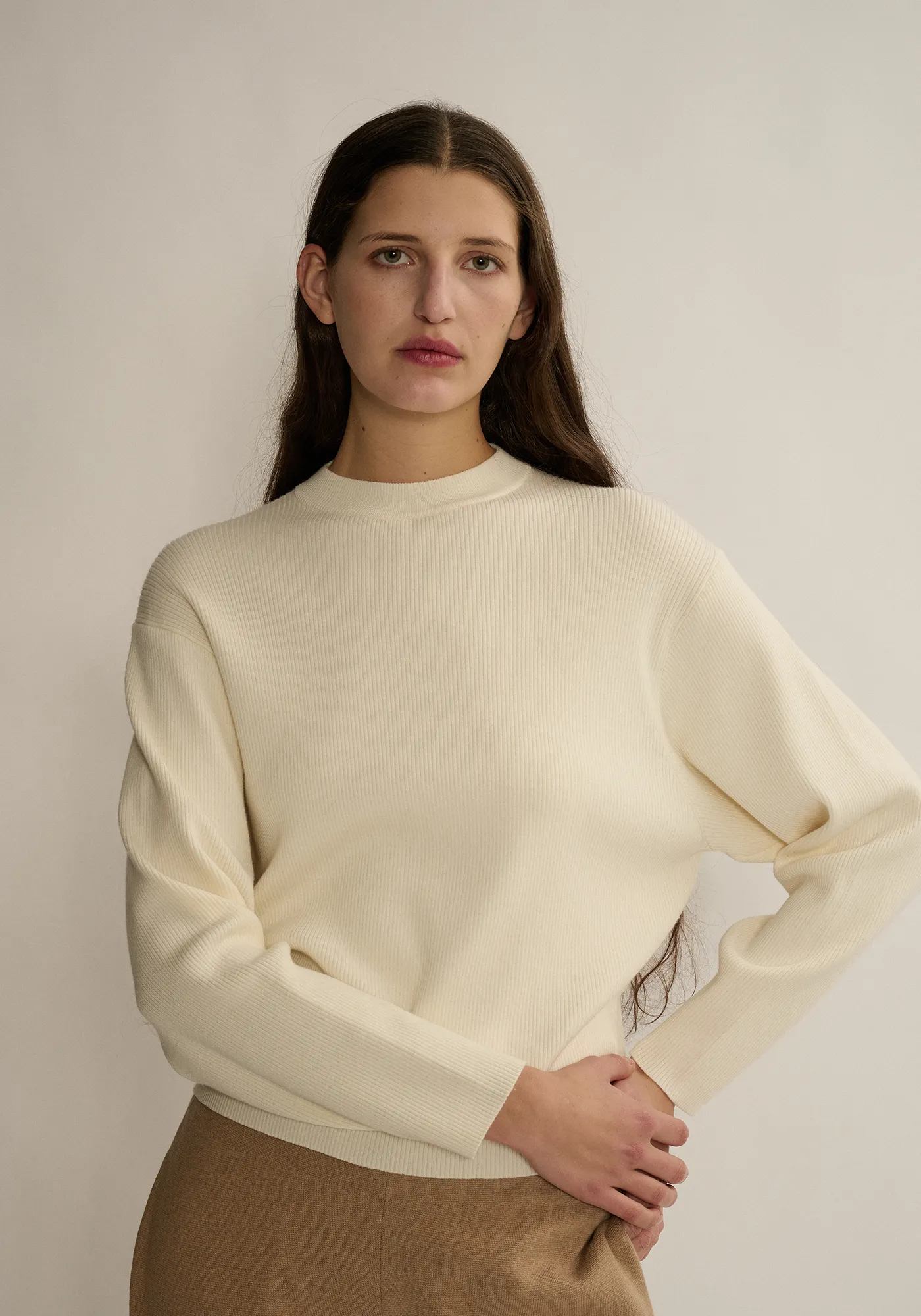 Aletta Wool Cotton Sweater