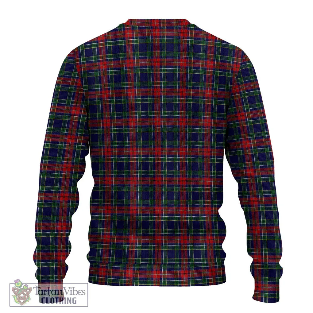 Allison Red Tartan Ugly Sweater with Family Crest DNA In Me Style