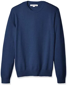 Amazon Essentials Men's Crewneck Sweater , Blue Heather, X-Large