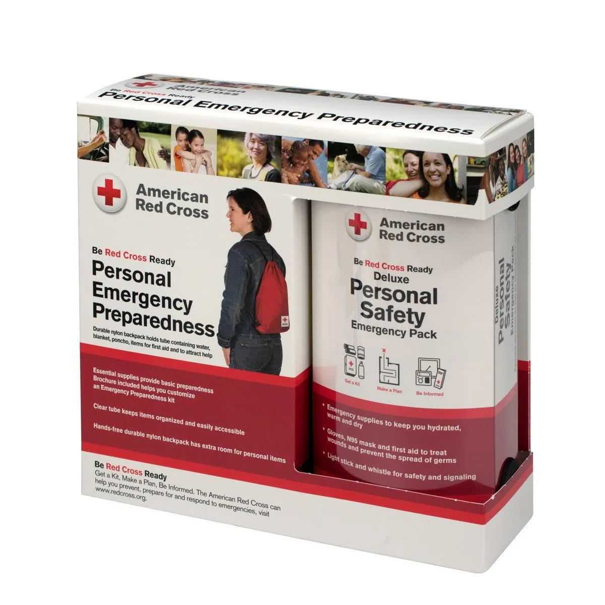 American Red Cross Deluxe Personal Safety Emergency Pack - W-RC-622