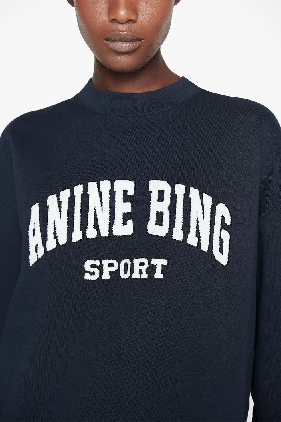 Anine Bing - Tyler Sweatshirt in Pacific Blue