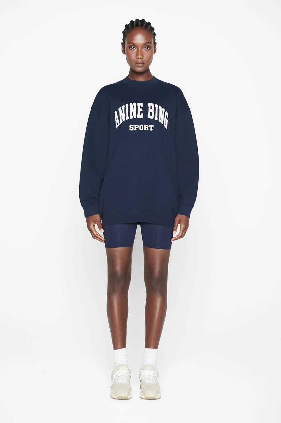 Anine Bing - Tyler Sweatshirt in Pacific Blue