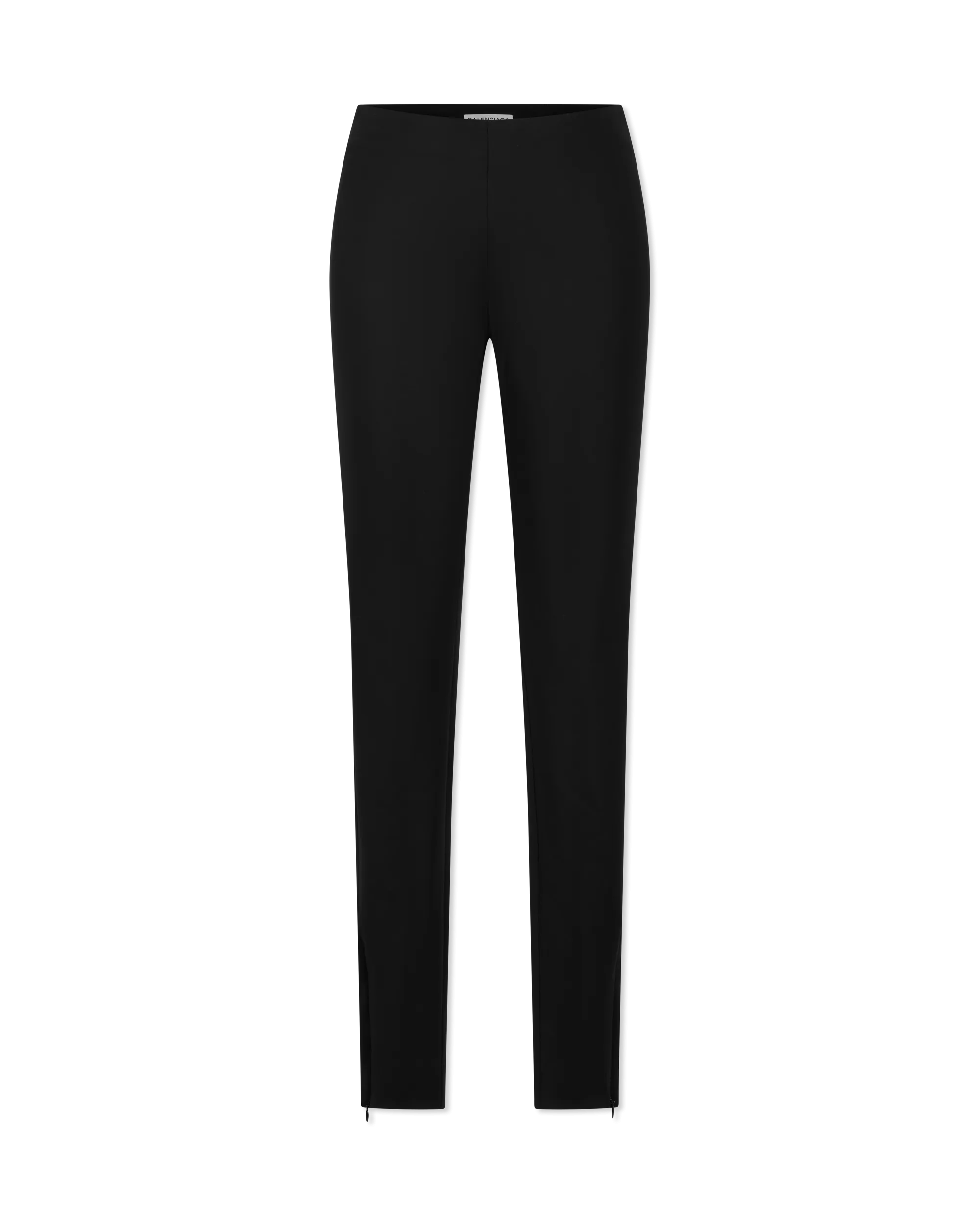 Ankle Zipper Mid Waist Pants