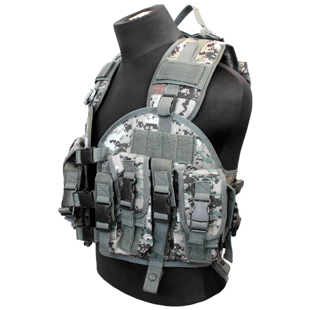 ANM Tactical Load Bearing Vest w/ Removable Hydration Pouch