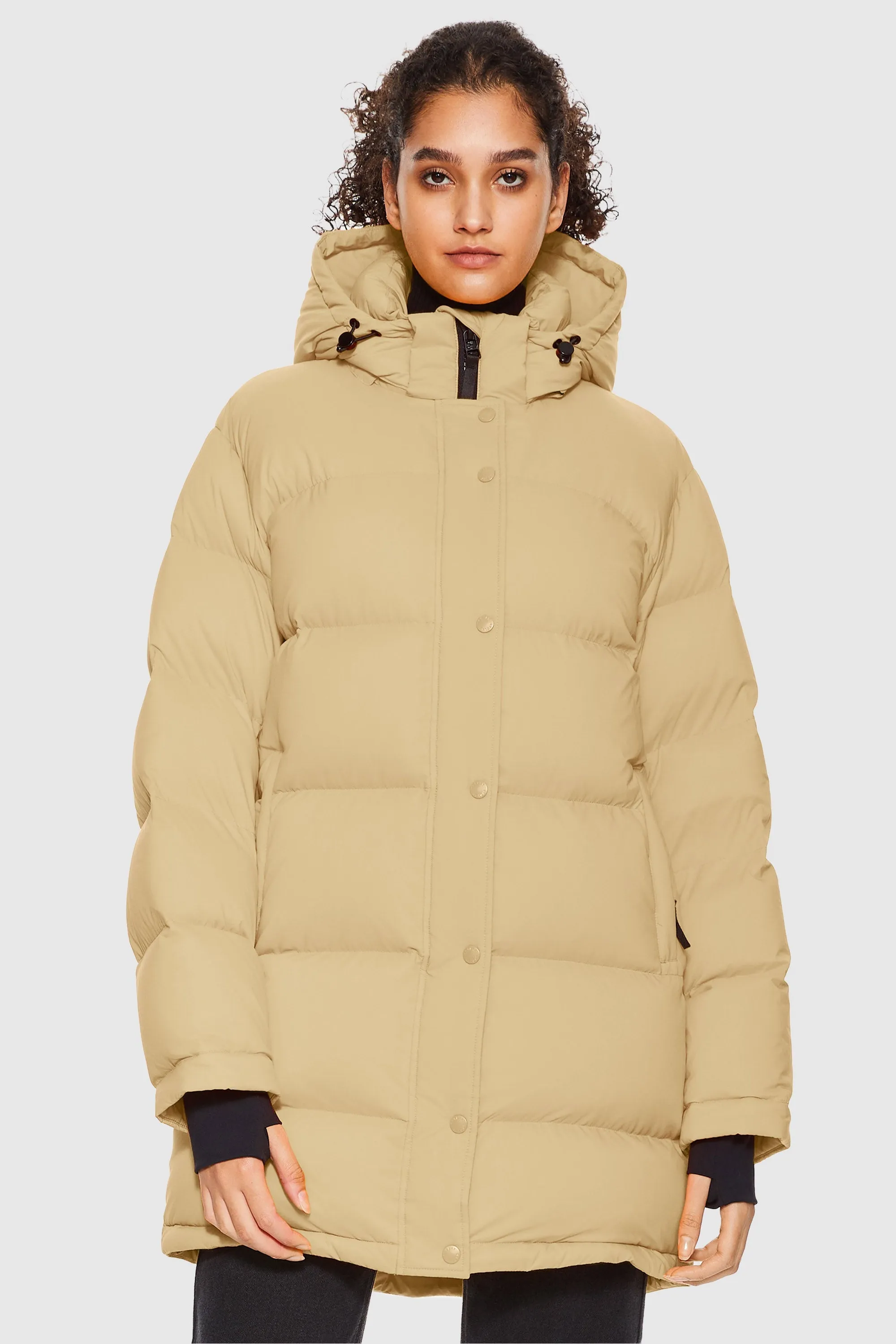 Aurora Detachable Hood Down Puffer