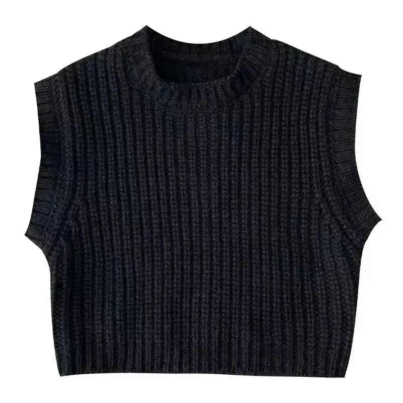 Autumn Winter Children Kids Boys Girls Warm Knit Sweater Vest