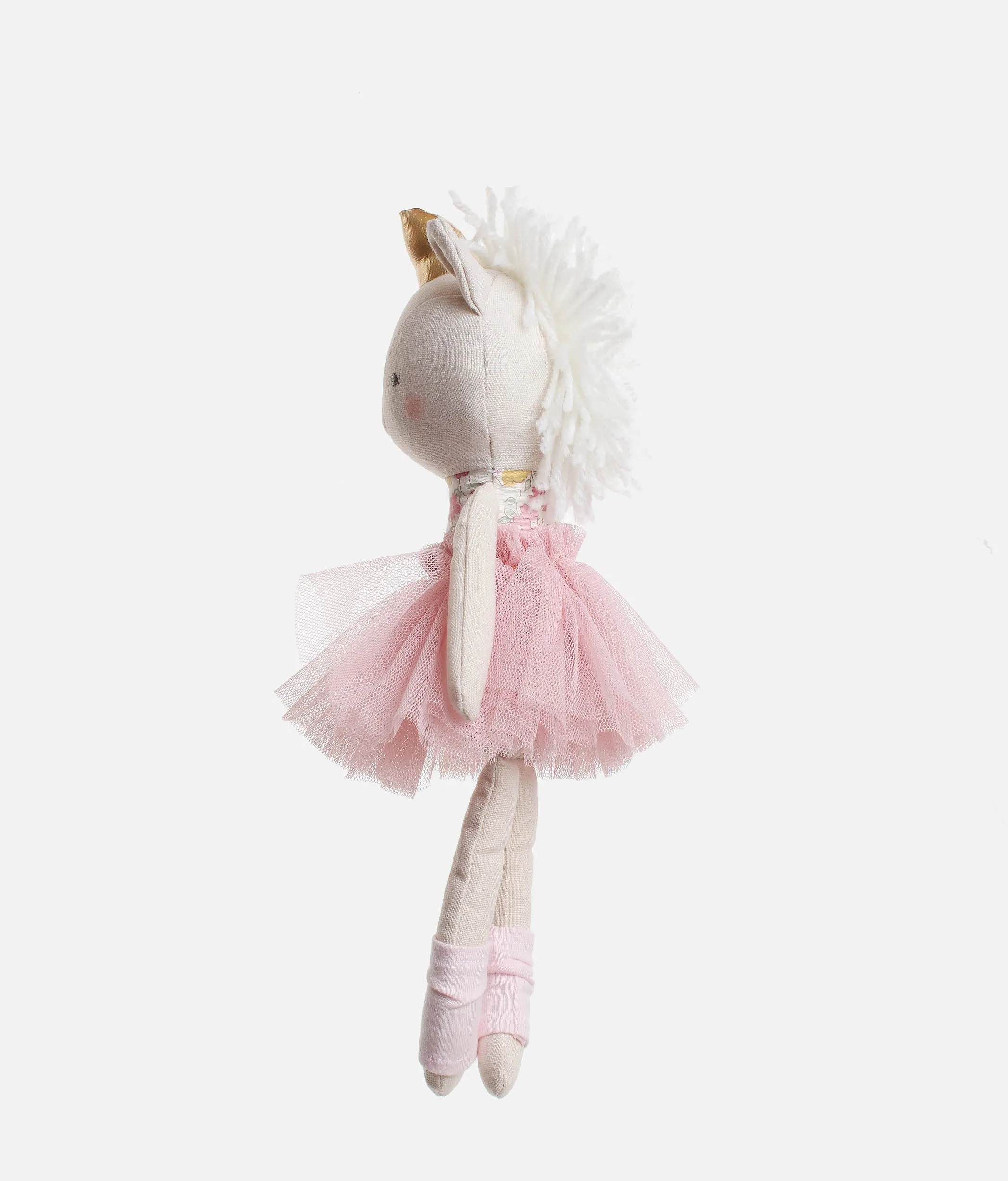 Baby Unicorn Soft Doll, Rose Garden