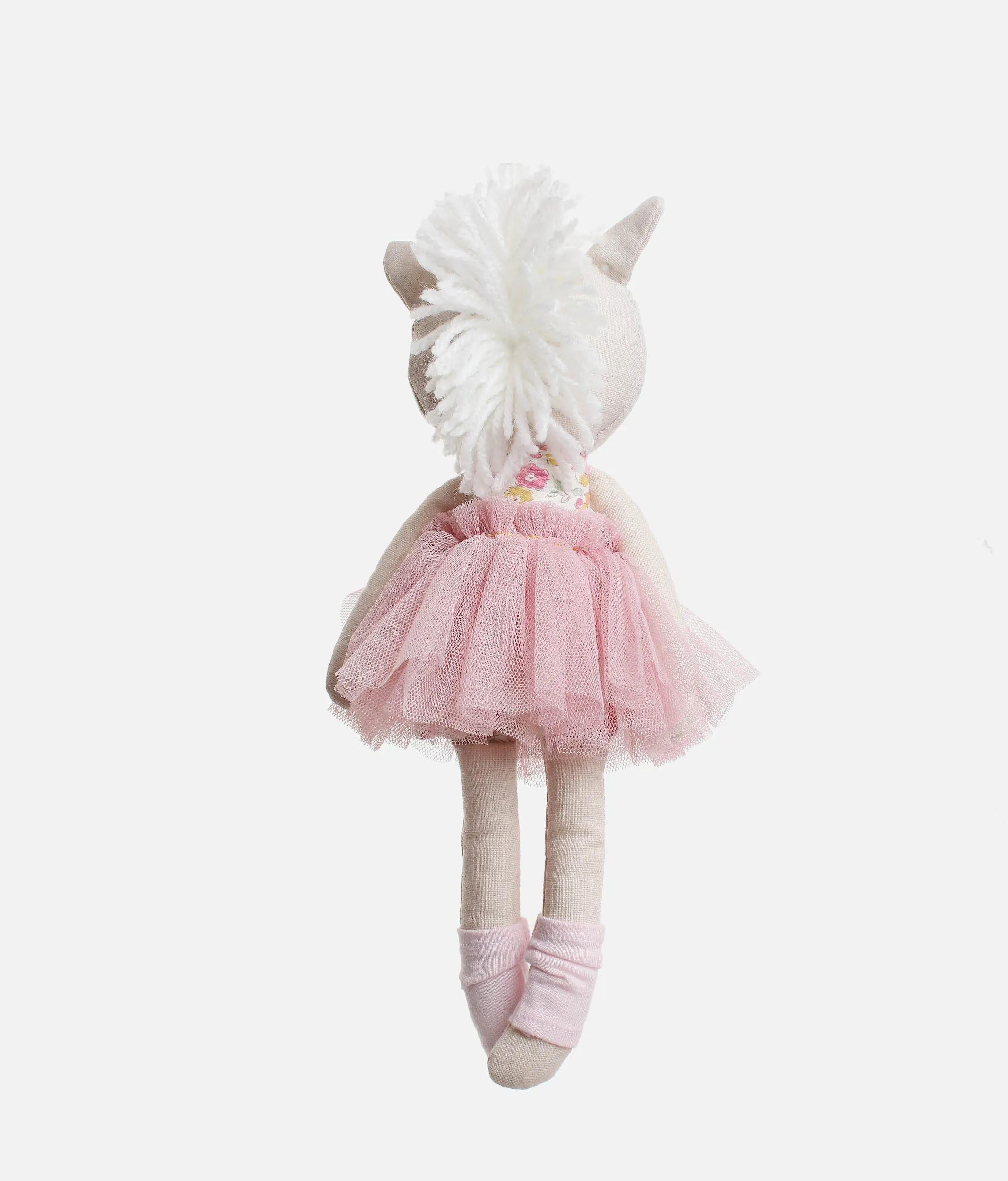 Baby Unicorn Soft Doll, Rose Garden