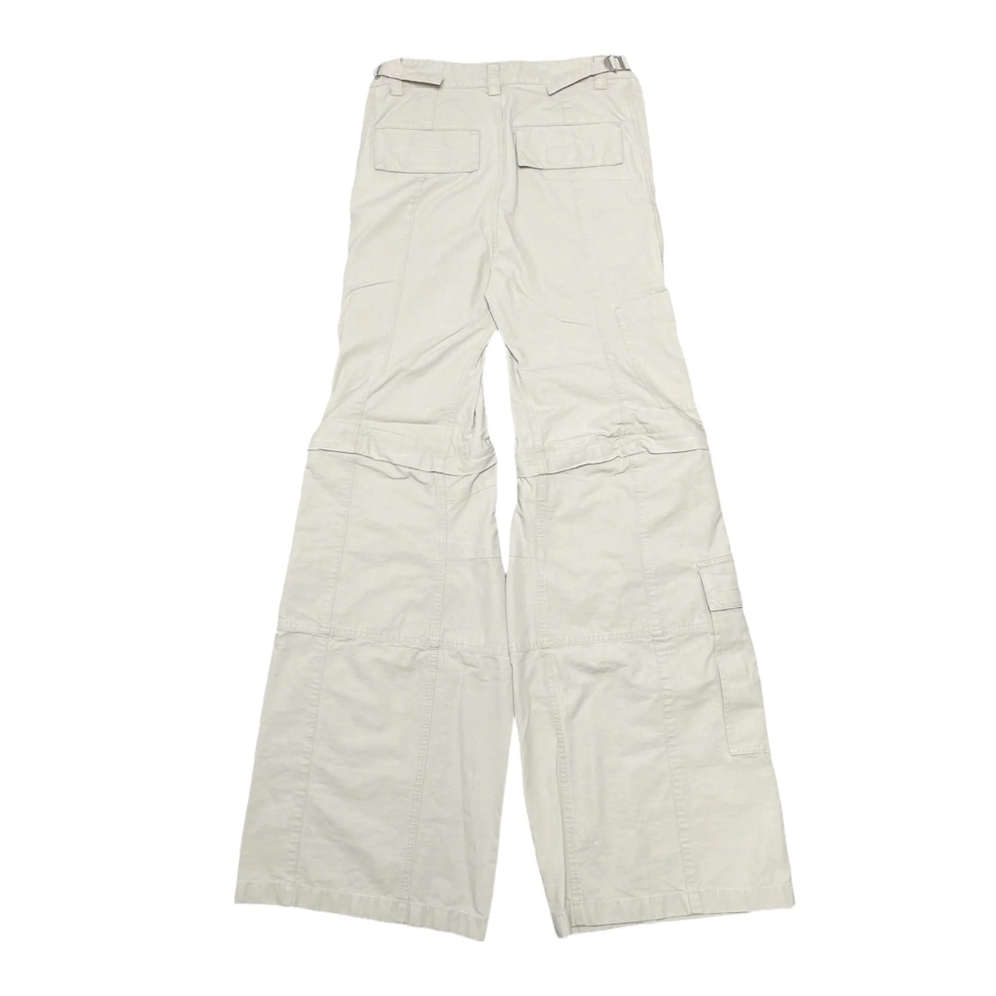 Balenciaga Flared Cargo Pants Beige