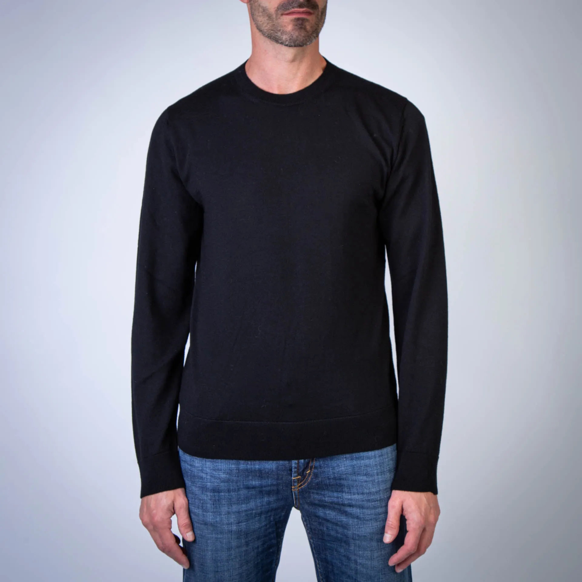 BALLANTYNE SWEATER B2P000 14W91 15517 BLACK