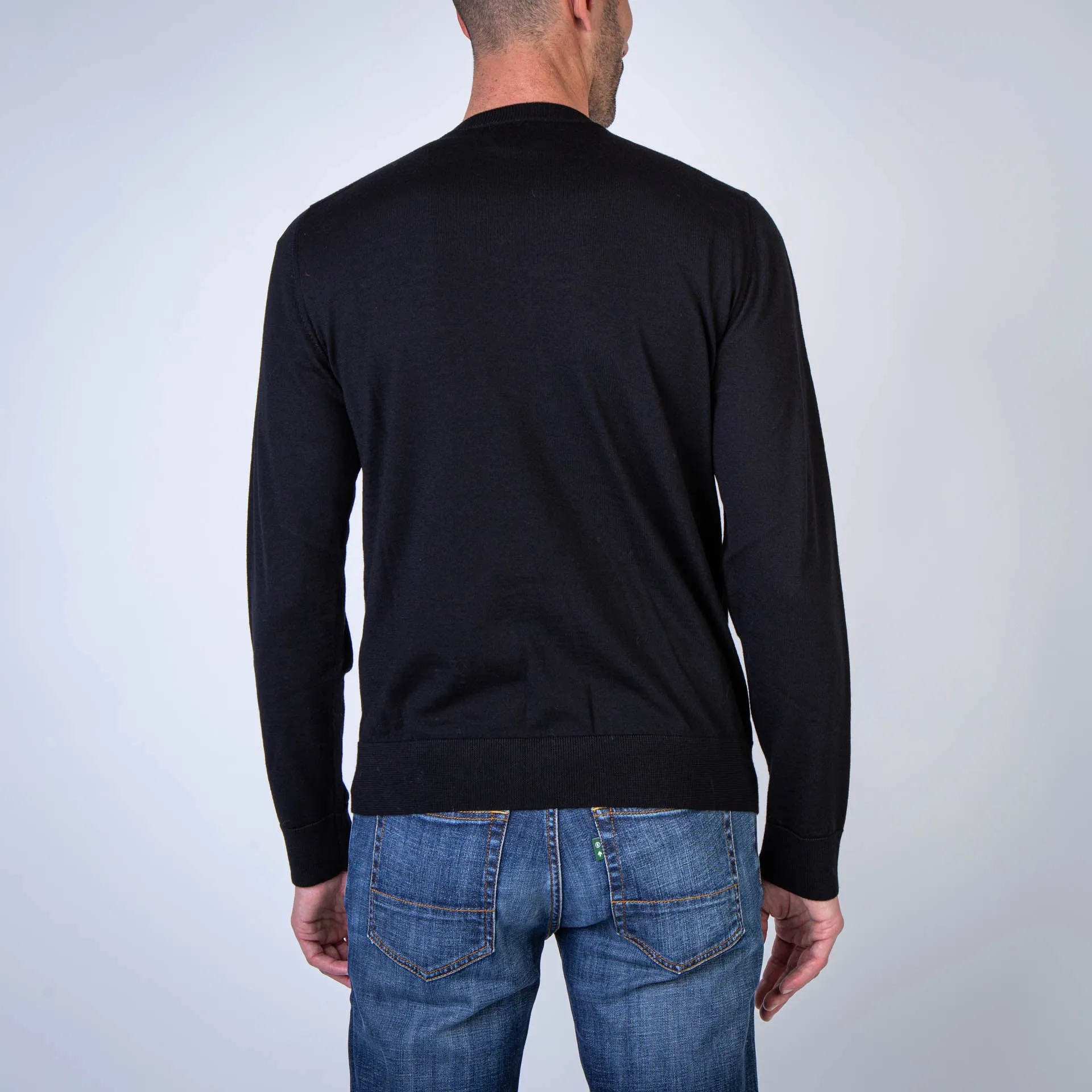 BALLANTYNE SWEATER B2P000 14W91 15517 BLACK