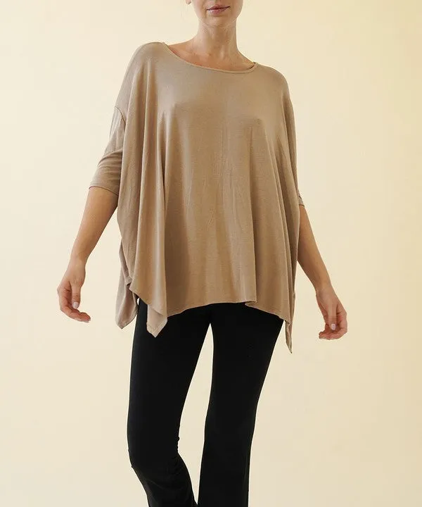 Bamboo Poncho Tunic