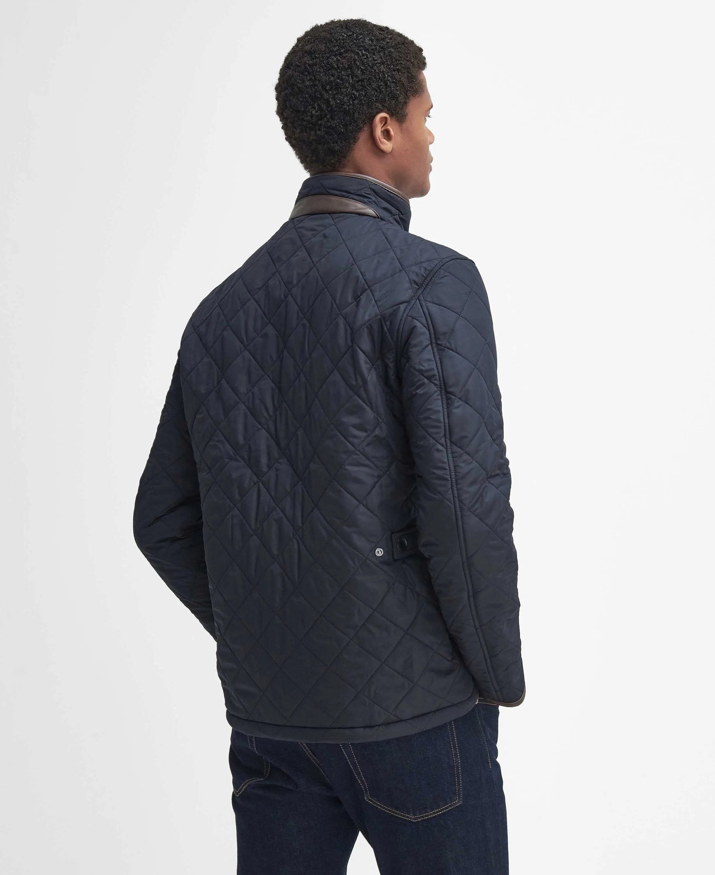 Barbour Powell Quilted Jacket - Navy