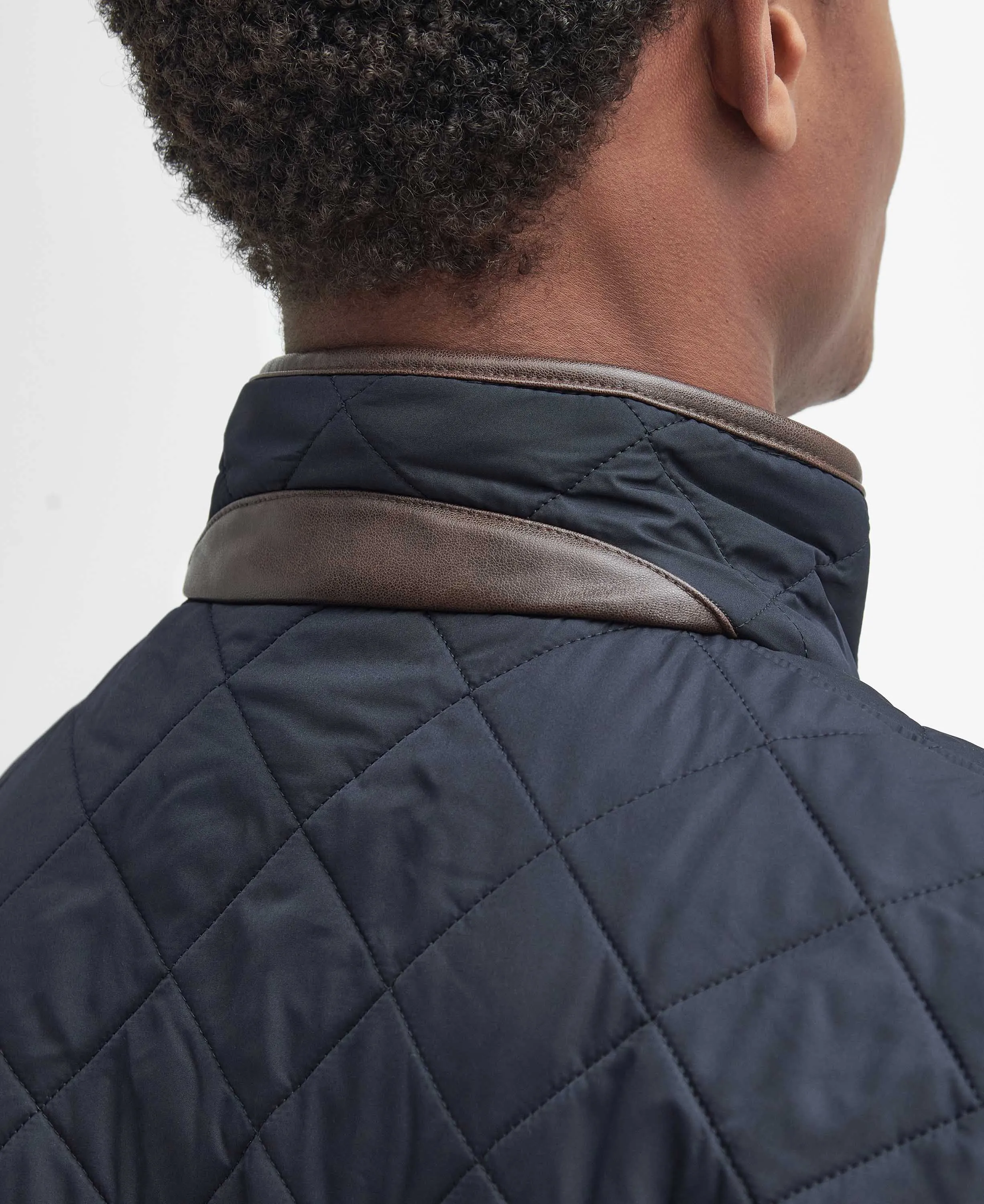 Barbour Powell Quilted Jacket - Navy