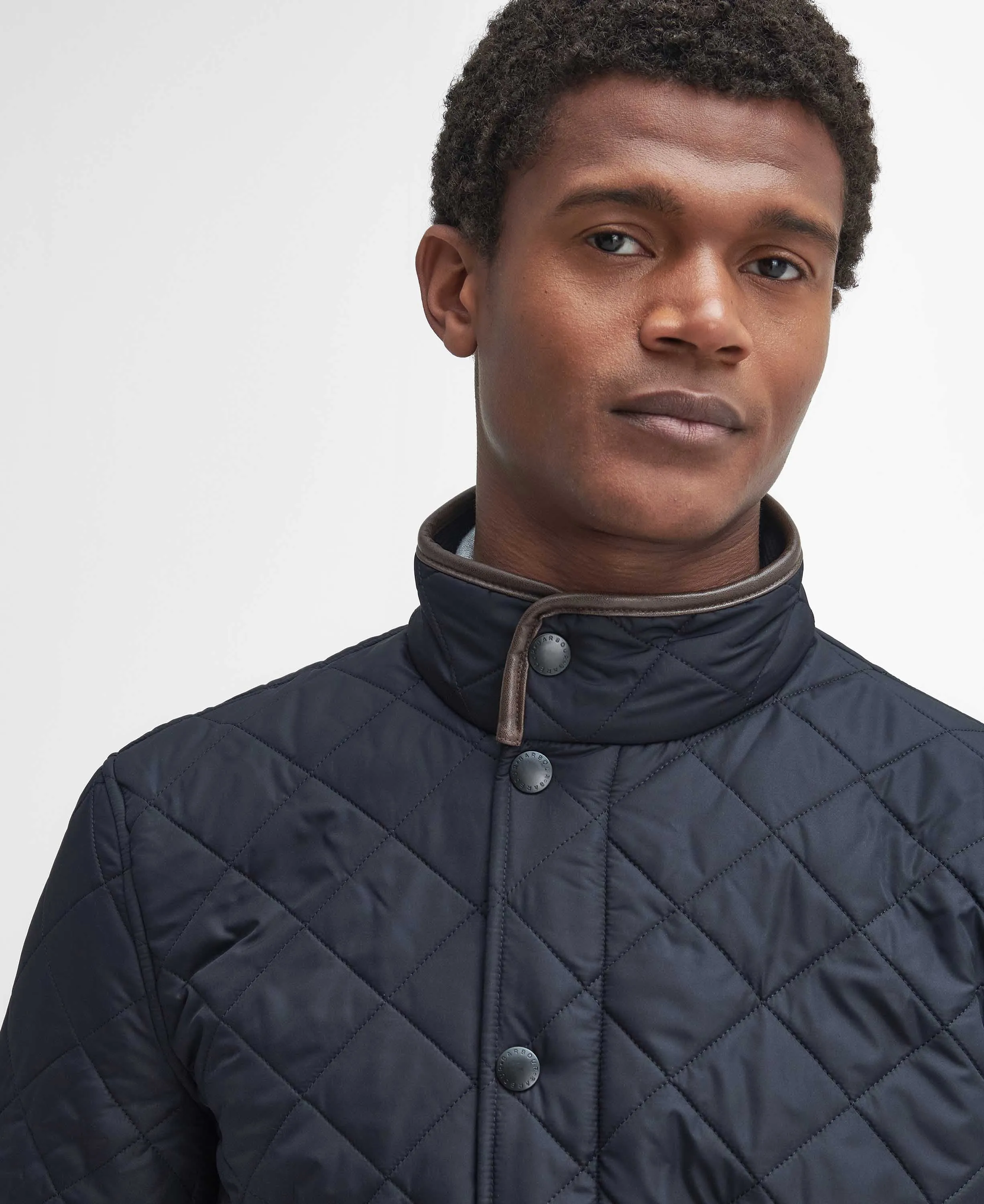 Barbour Powell Quilted Jacket - Navy