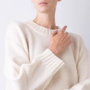 BE YOU SWEATER CD1177F4 755 IVORY