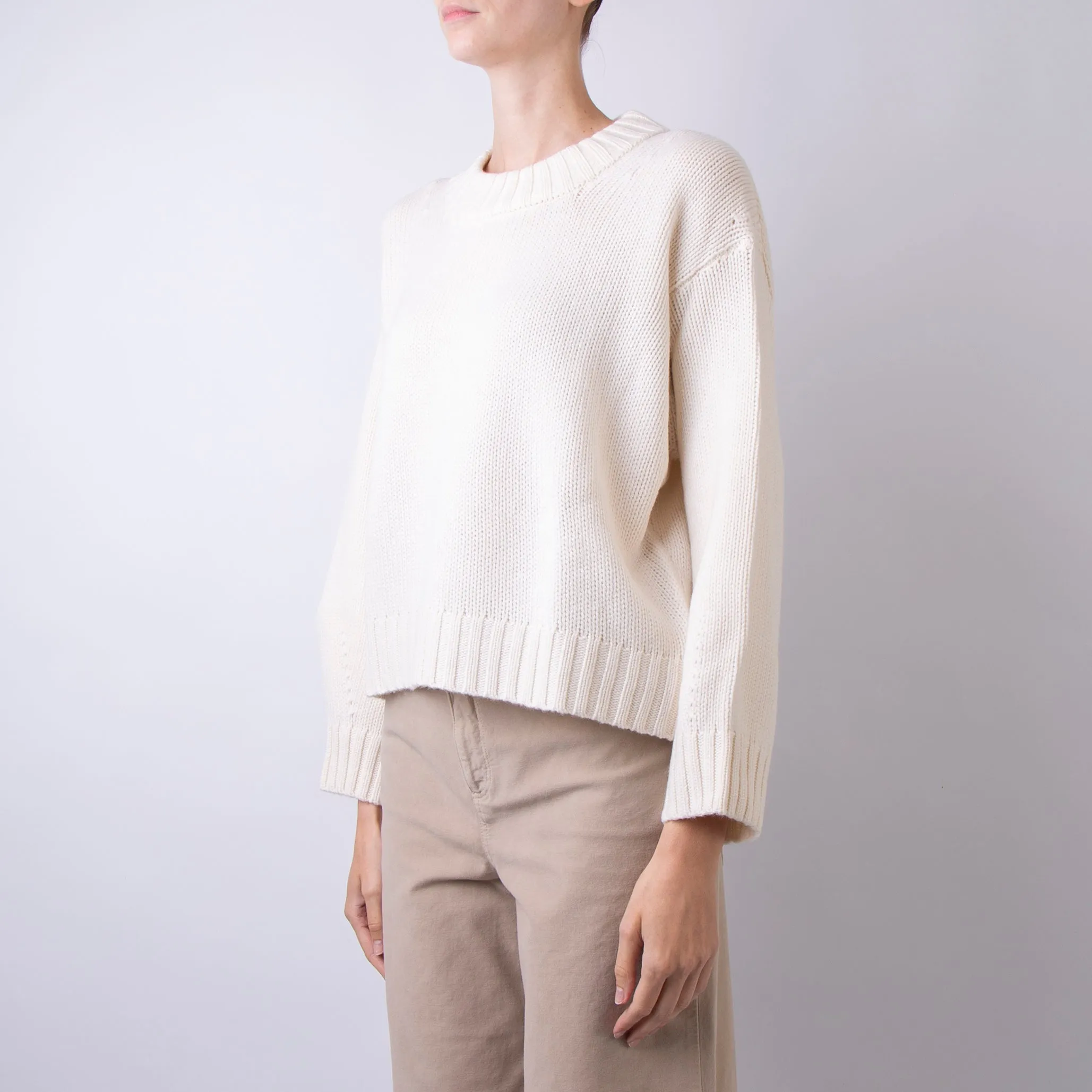 BE YOU SWEATER CD1177F4 755 IVORY