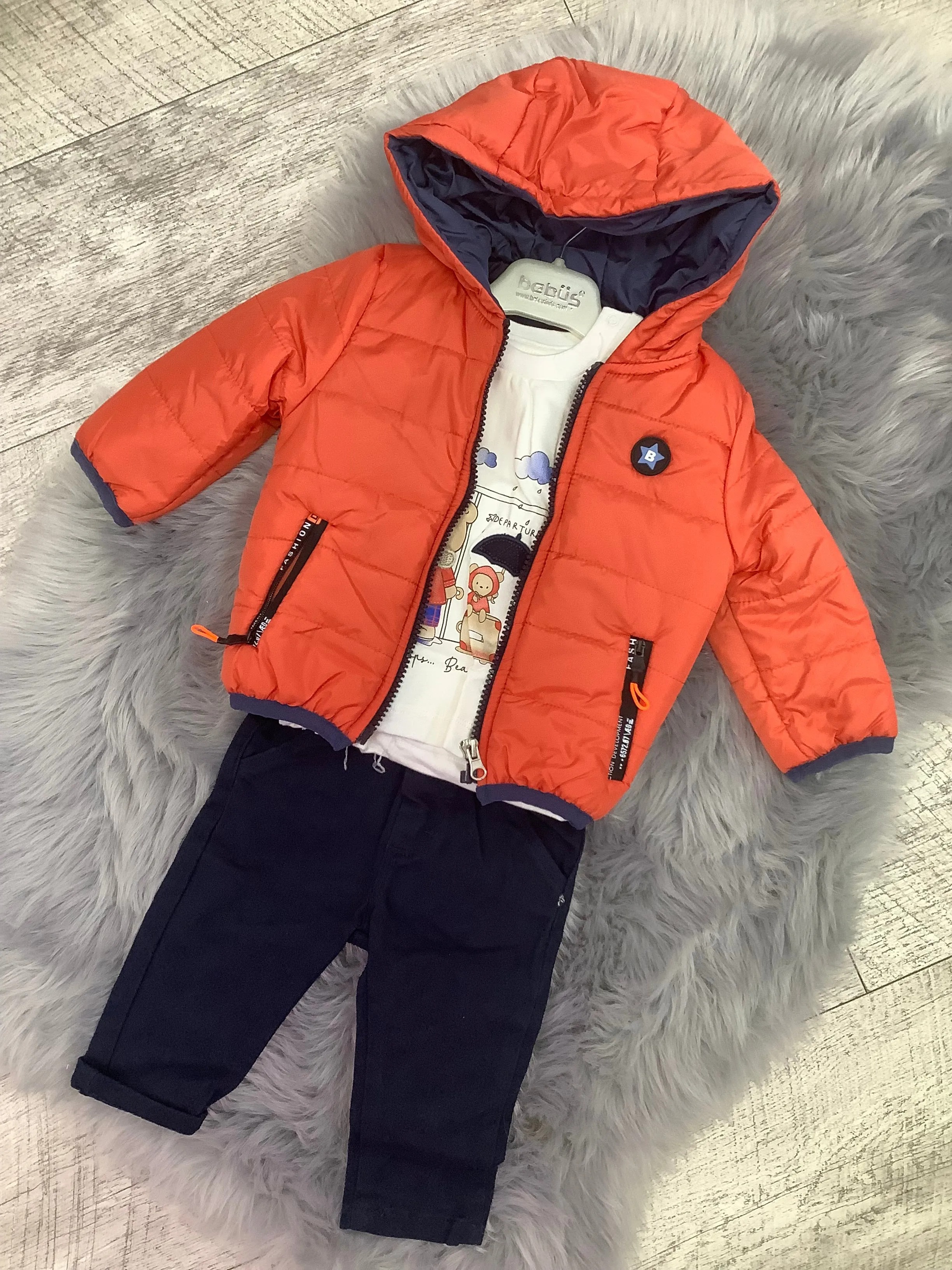 Bebus Boys 3 piece jacket set XMAS