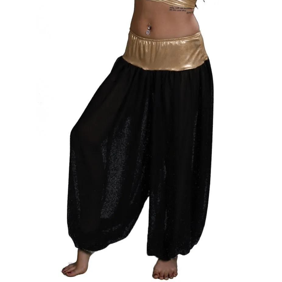 Belly Dance Chiffon Harem Pants | MAKO PANTALOONS