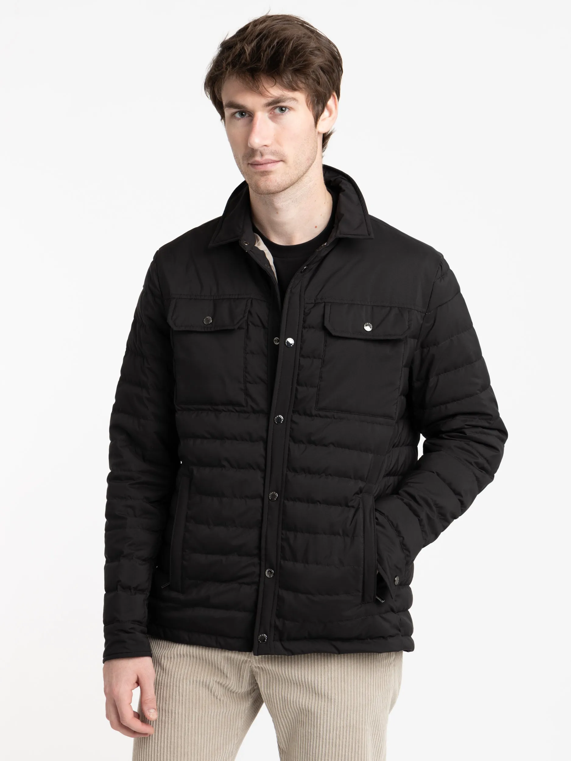 Black Typhoon Platinum Quilted Jacket