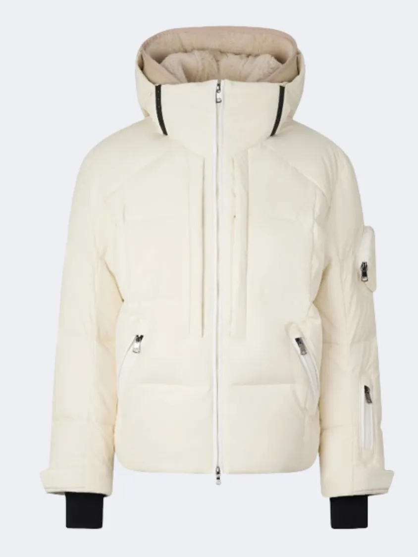 Bogner Ace Ld Men Skiing Jacket Eggshell