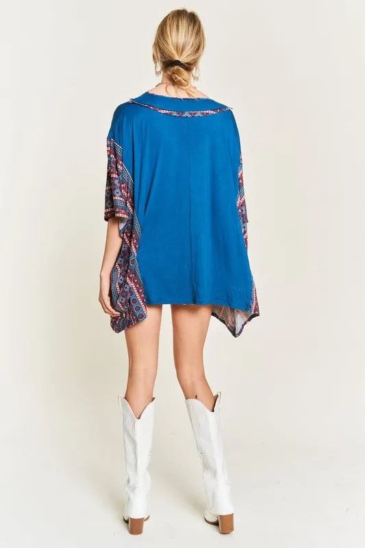 BOHEMIAN PONCHO TUNIC