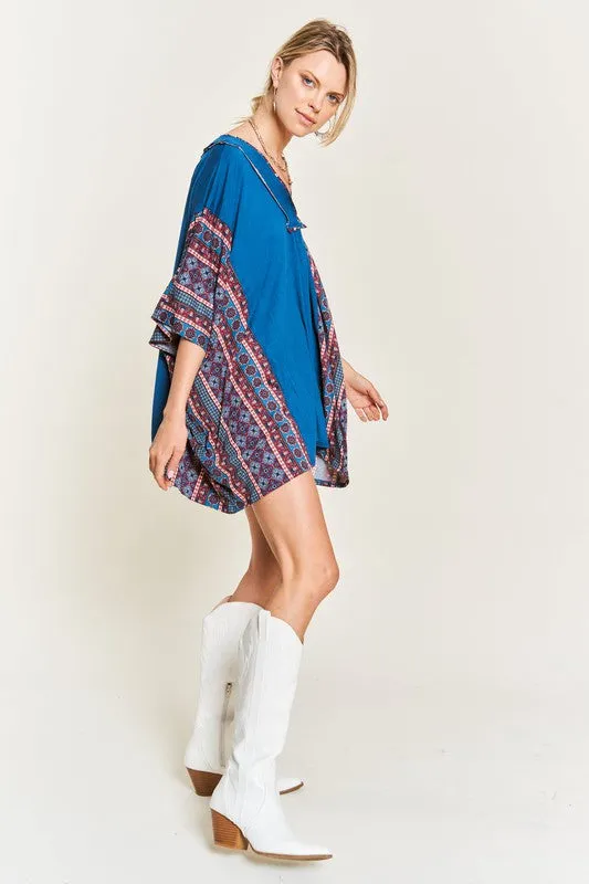 BOHEMIAN PONCHO TUNIC