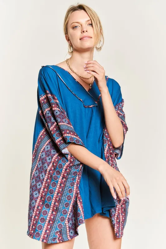 BOHEMIAN PONCHO TUNIC