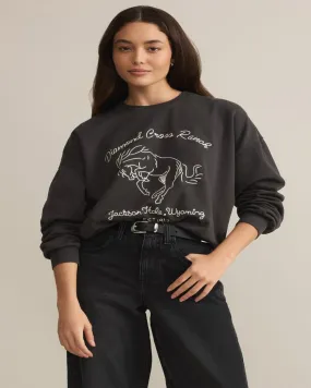 Bronc Embroidered Sunday Sweatshirt