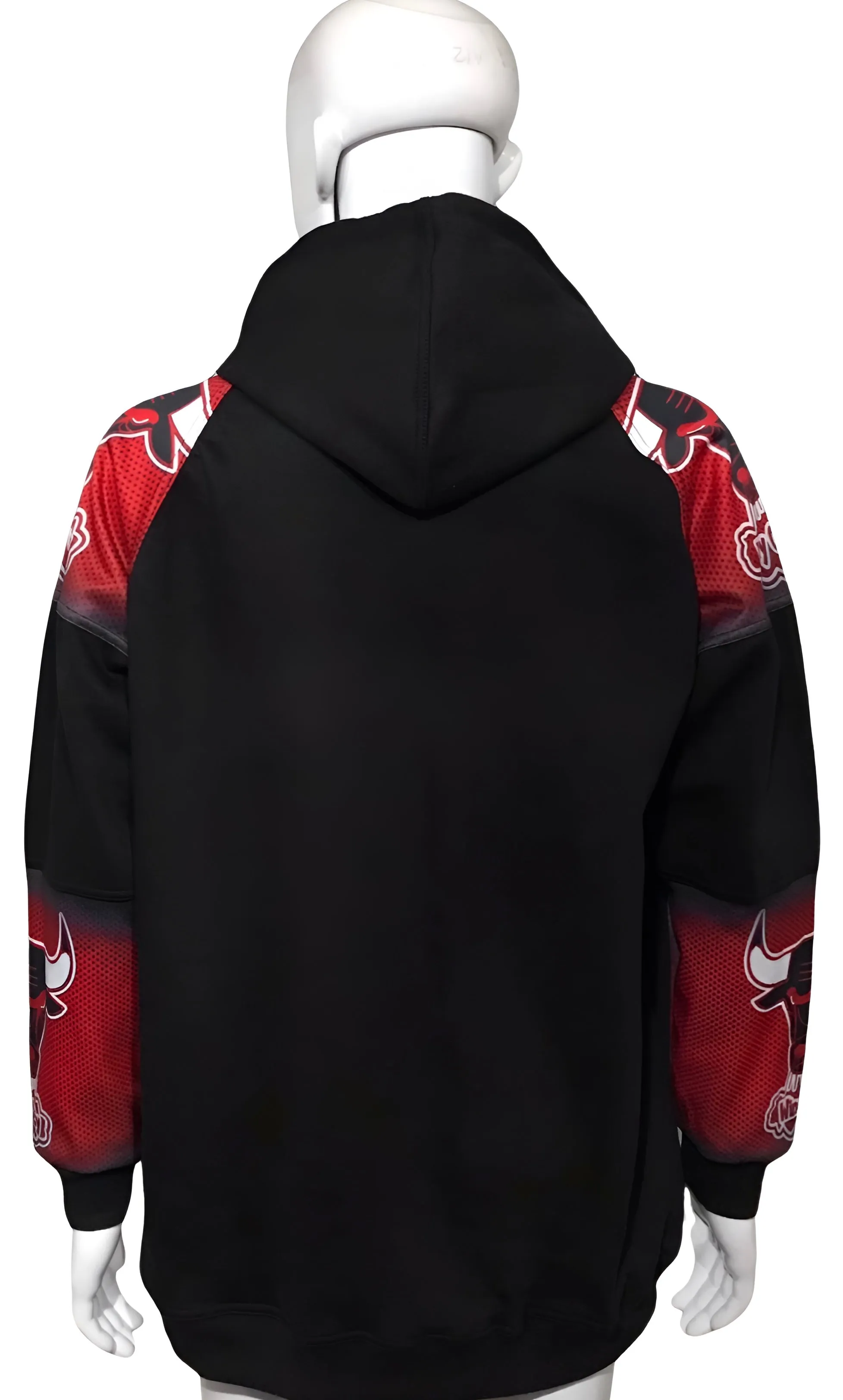 ^BULLS^ (WINDY CITY) *CUT & SEW* LUXURY HOODIES FOR MEN