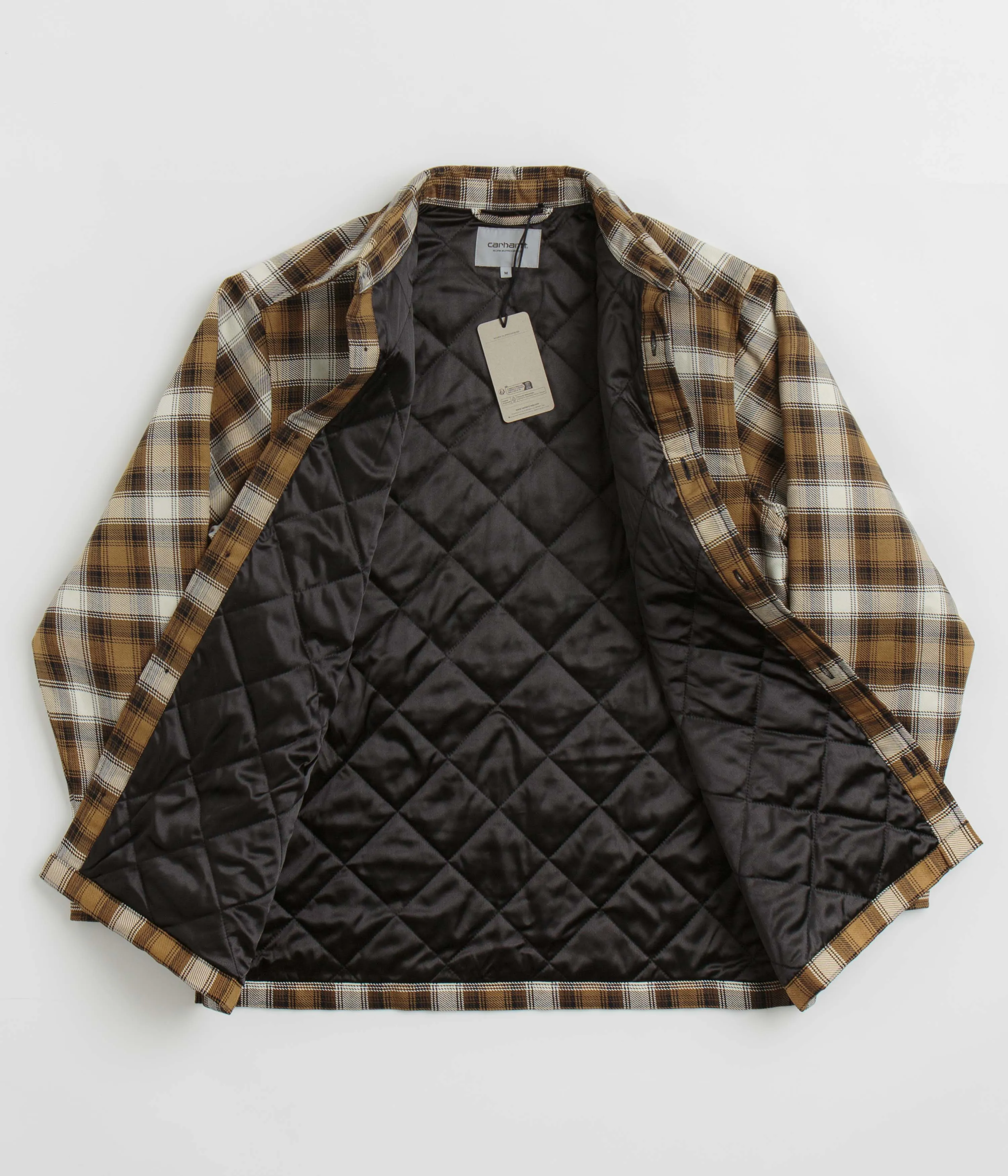 Carhartt Monahan Shirt Jacket - Monahan Check / Hamilton Brown