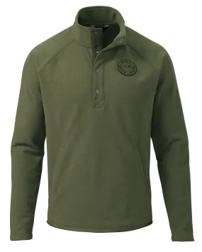 Cascade Twill Fleece Pullover | Olive