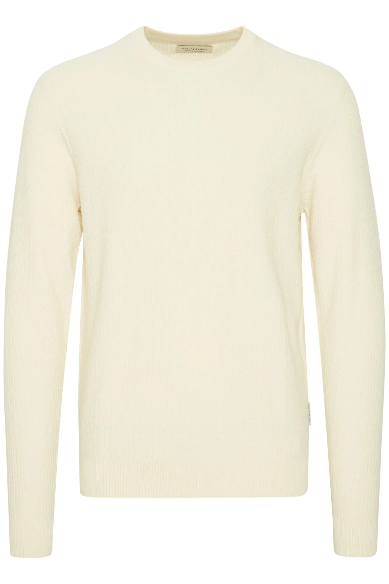 CASUAL FRIDAY - CFKARL structured crew neck knit - 20505088