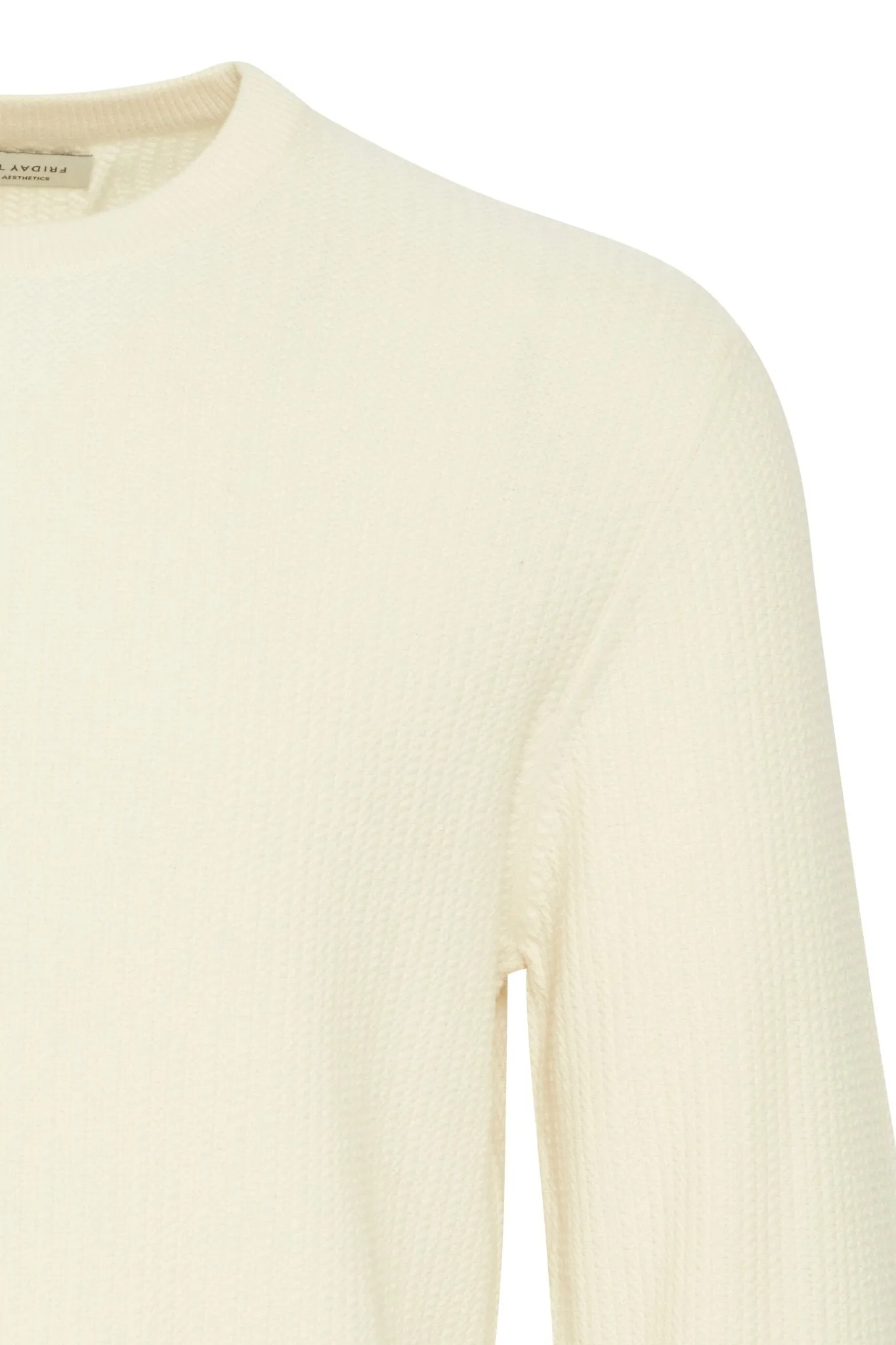 CASUAL FRIDAY - CFKARL structured crew neck knit - 20505088