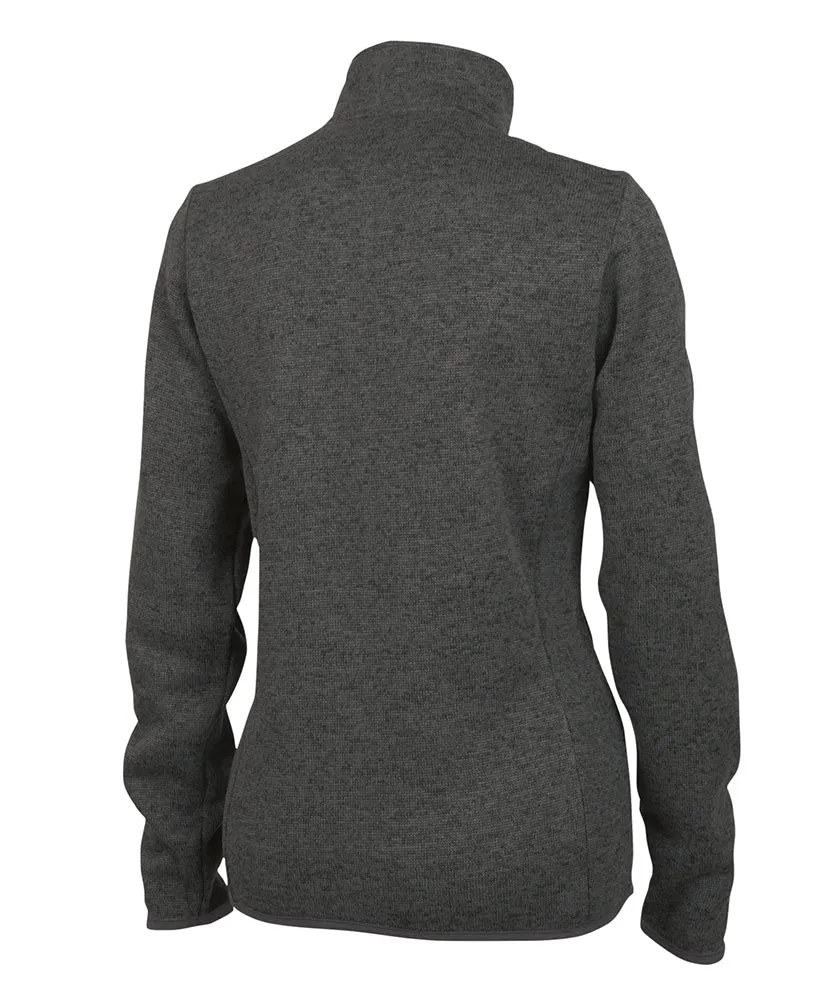 Charles River Women's Heathered Fleece Pullover