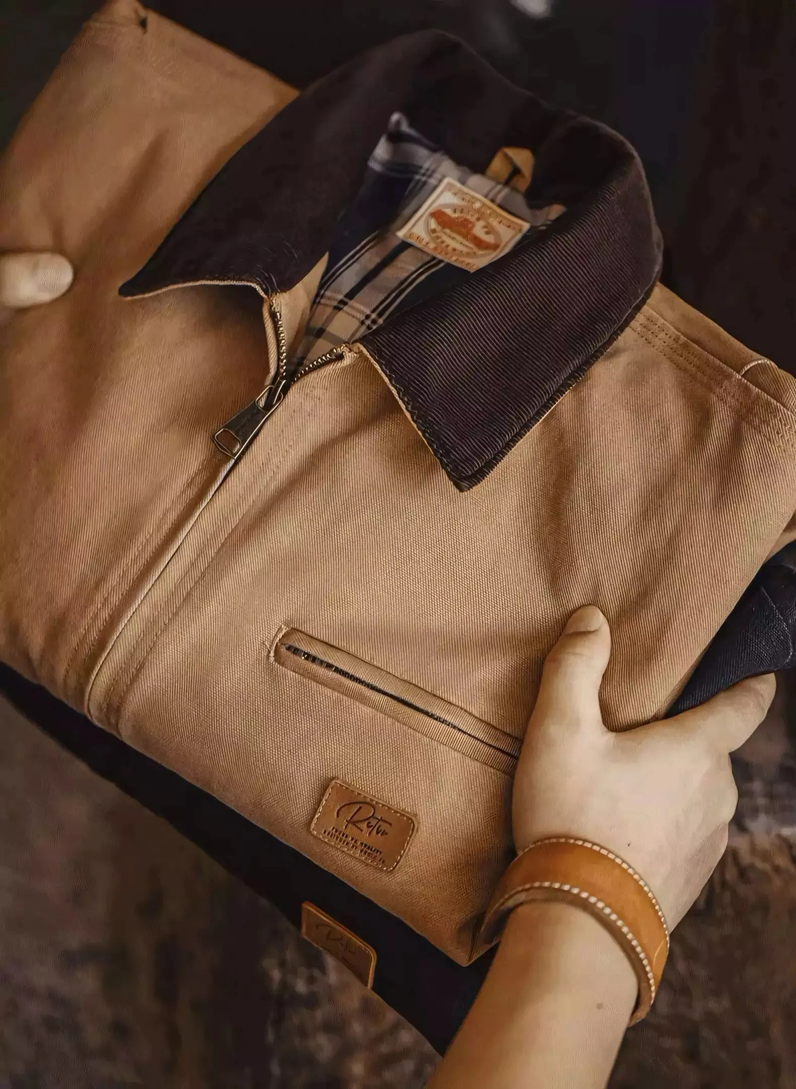 Classic Detroit Canvas Jacket