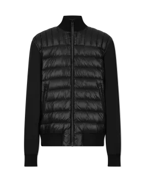 Collin-R Nano Down Mixed Media Bomber Jacket