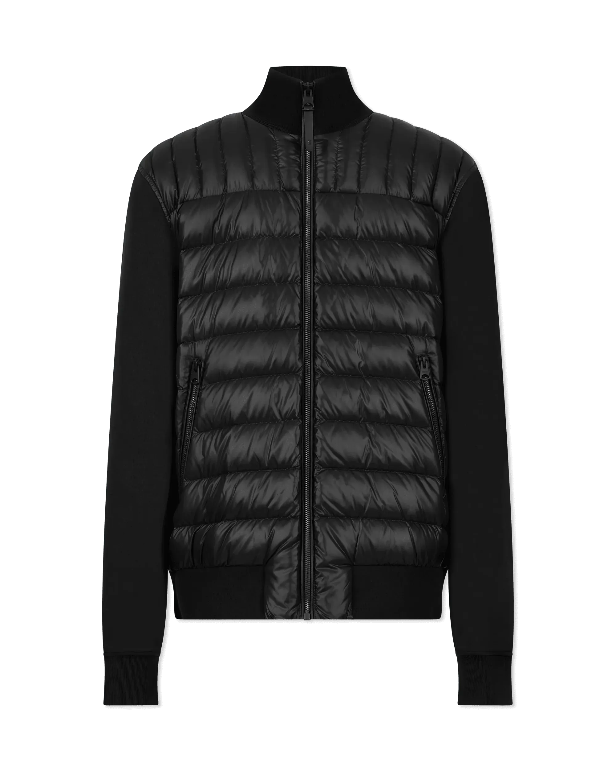 Collin-R Nano Down Mixed Media Bomber Jacket