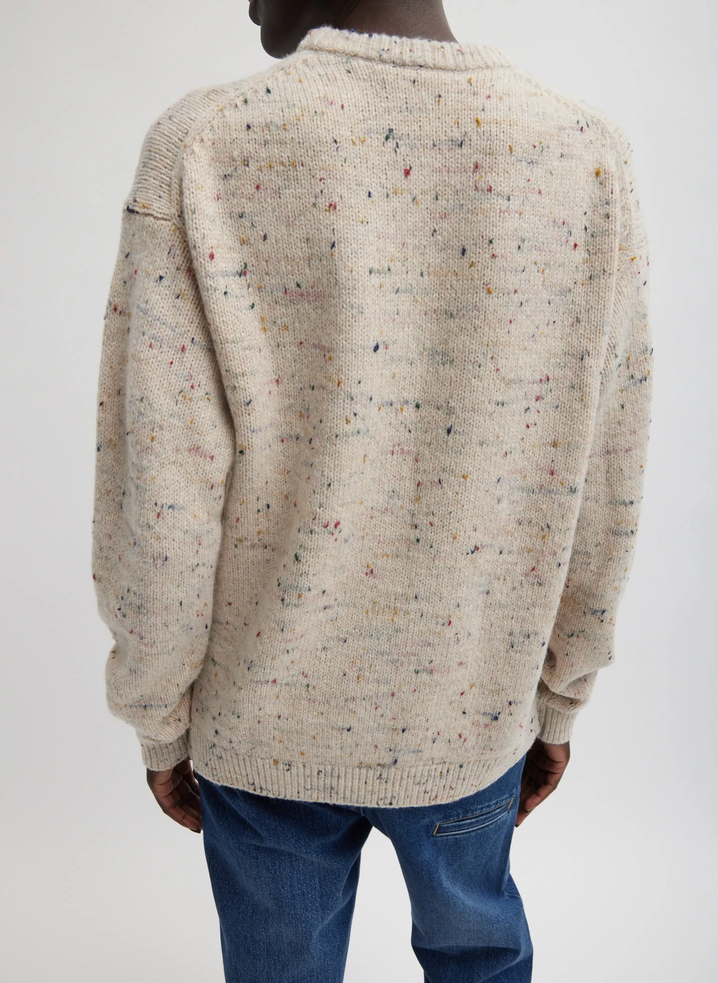 Confetti Crewneck Easy Pullover