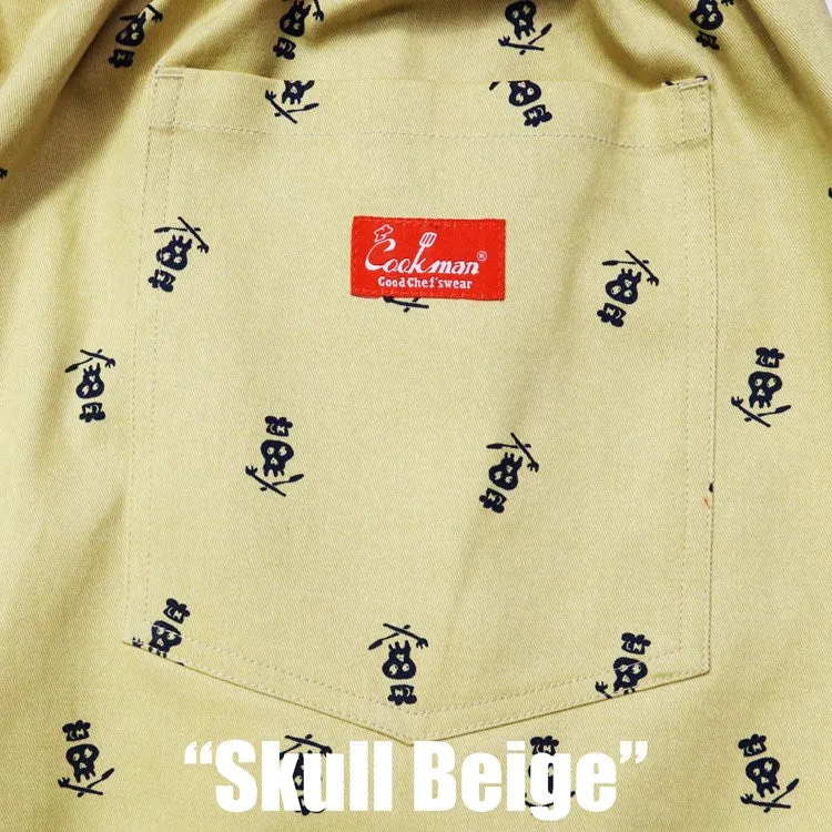 Cookman Chef Pants - Skull : Beige