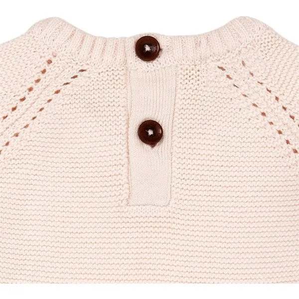 Copenhagen Colors Soft Pink Strik Pullover w. Frills