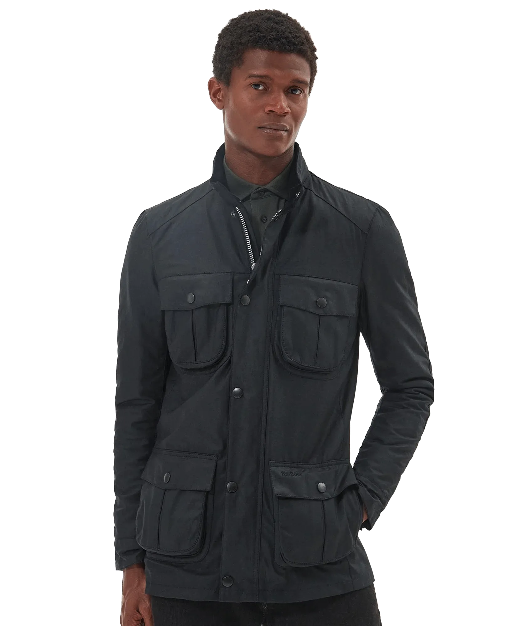 Corbridge Wax Jacket - Black