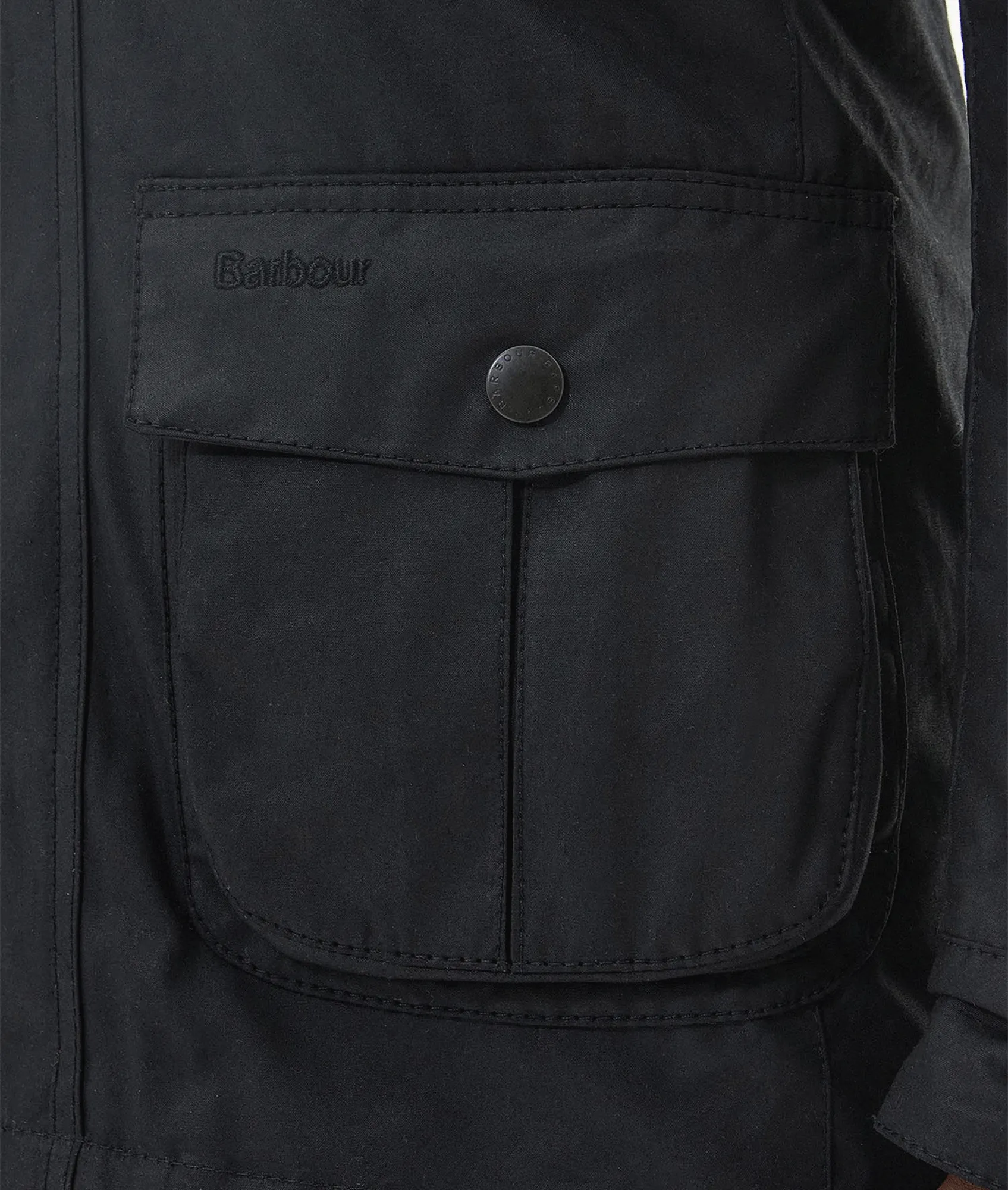 Corbridge Wax Jacket - Black