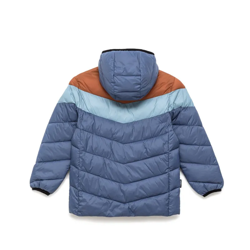 Crywolf Eco Puffer Jacket - Indigo