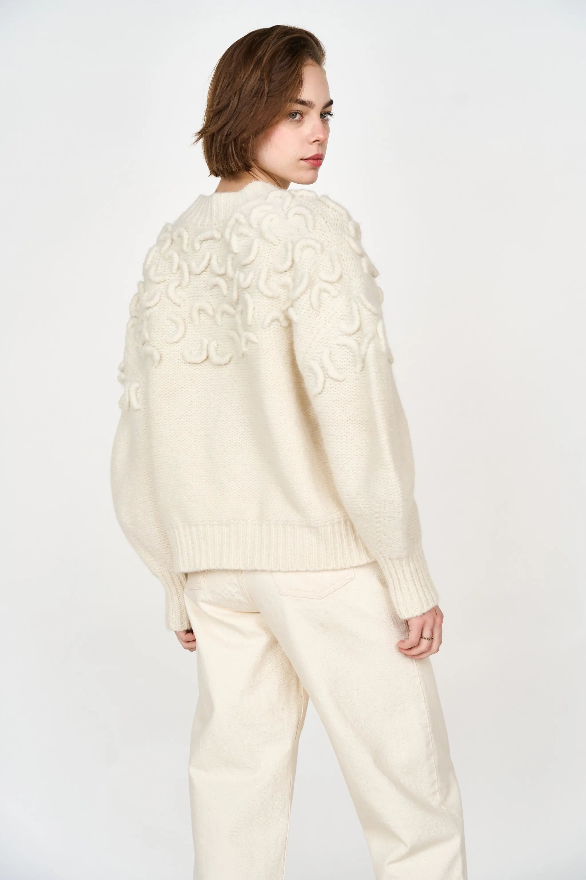 Cusco Pullover in Ivory